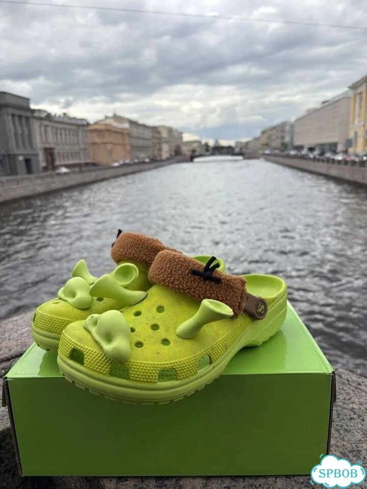 Тапки Crocs Clog Shrek X DreamWorks фото 2