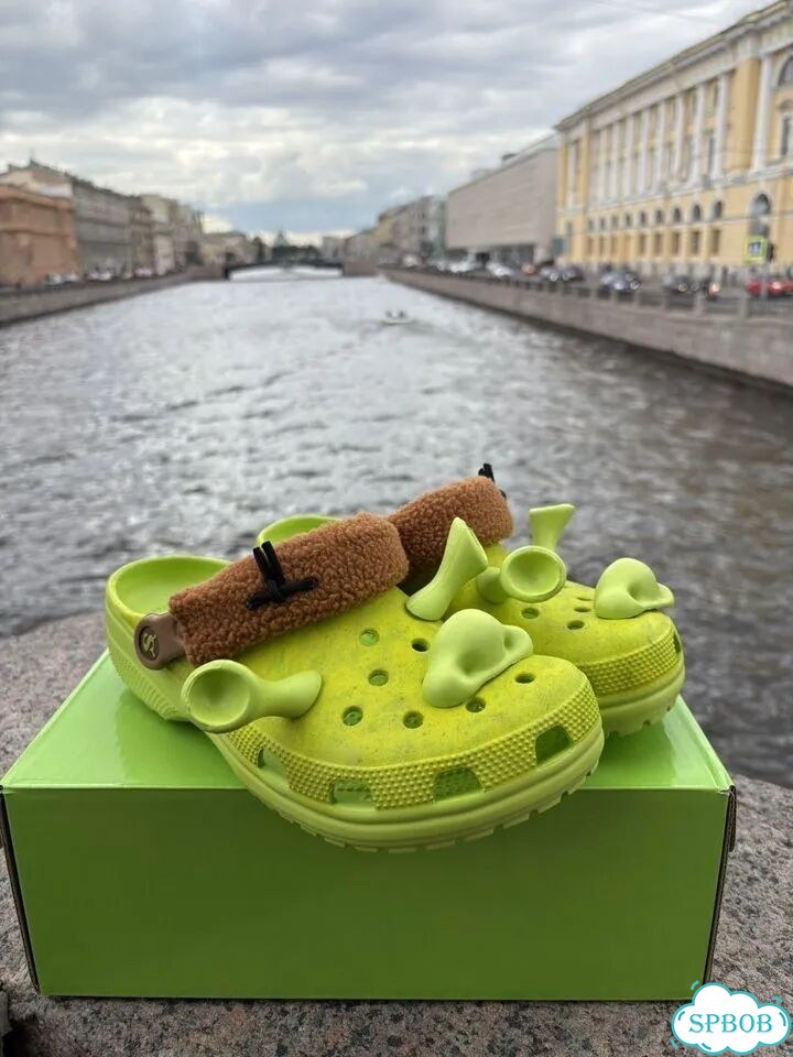 Тапки Crocs Clog Shrek X DreamWorks фото 3
