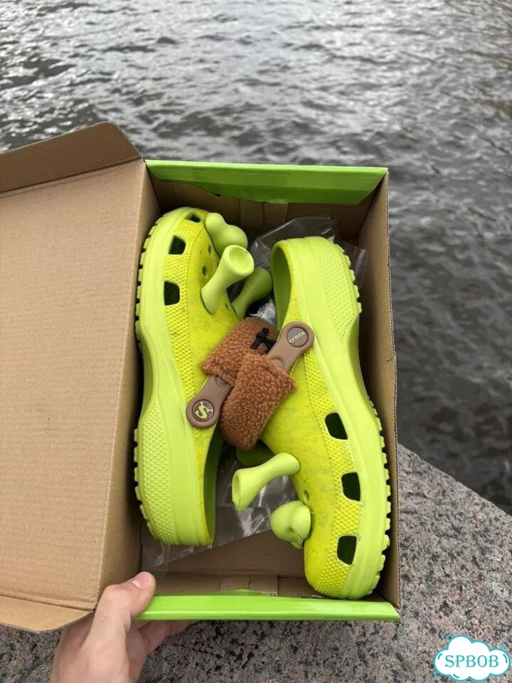 Тапки Crocs Clog Shrek X DreamWorks фото 4