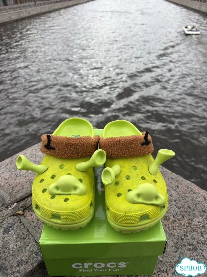 Тапки Crocs Clog Shrek X DreamWorks фото 5