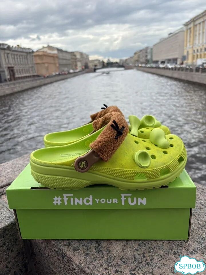 Тапки Crocs Clog Shrek X DreamWorks фото 6