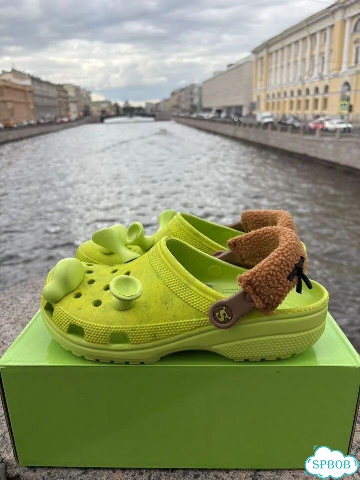 Тапки Crocs Clog Shrek X DreamWorks фото 7
