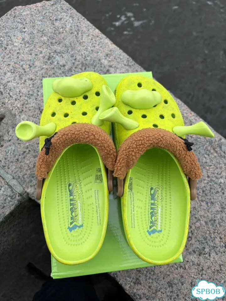 Тапки Crocs Clog Shrek X DreamWorks фото 8