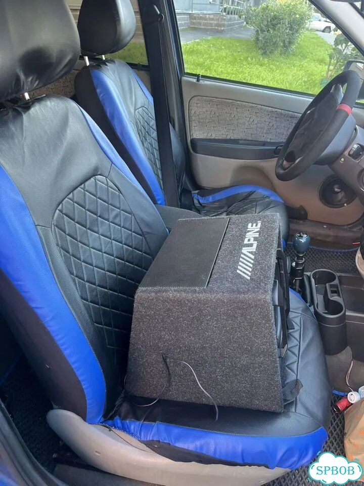 Активный сабвуфер Alpine swe 815 фото 4