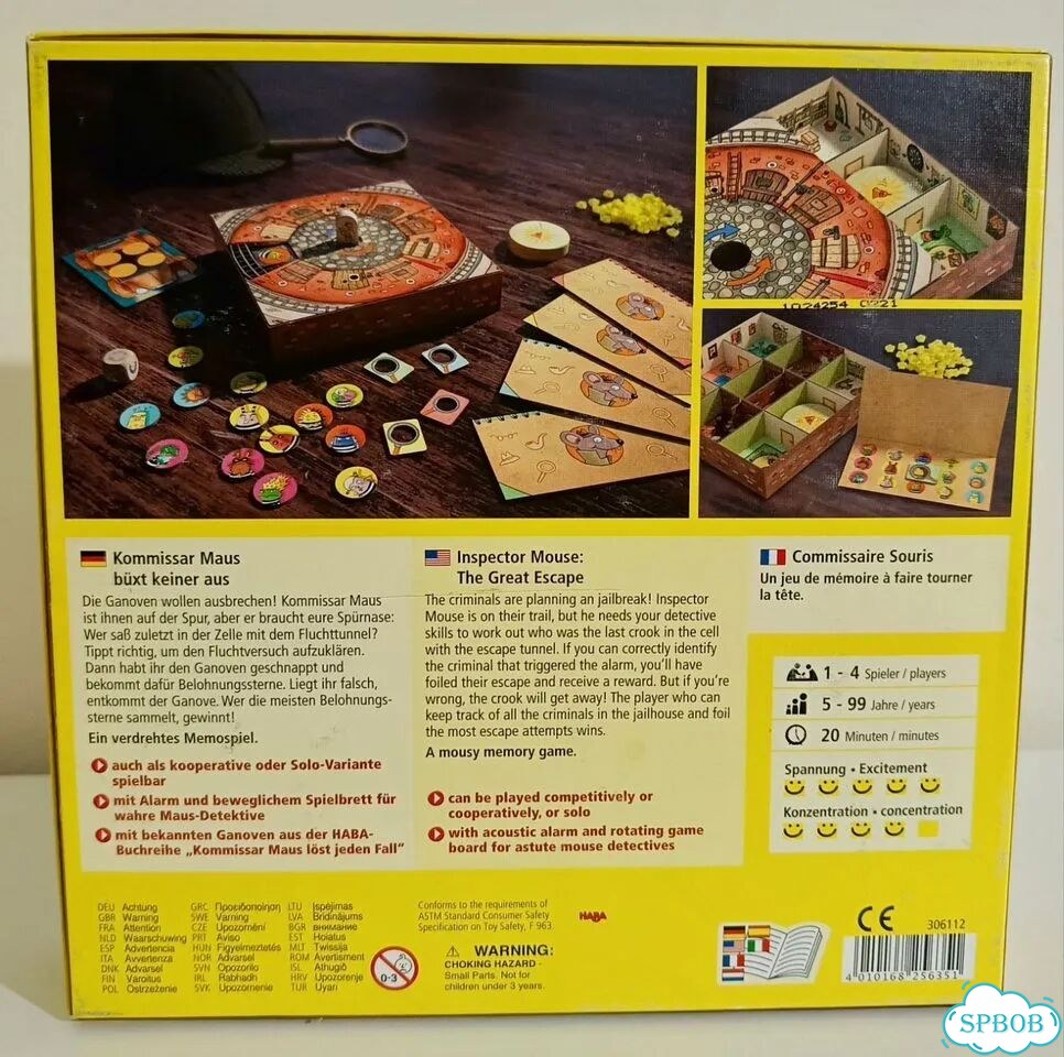 Настольная игра Комиссар Маус фото 2
