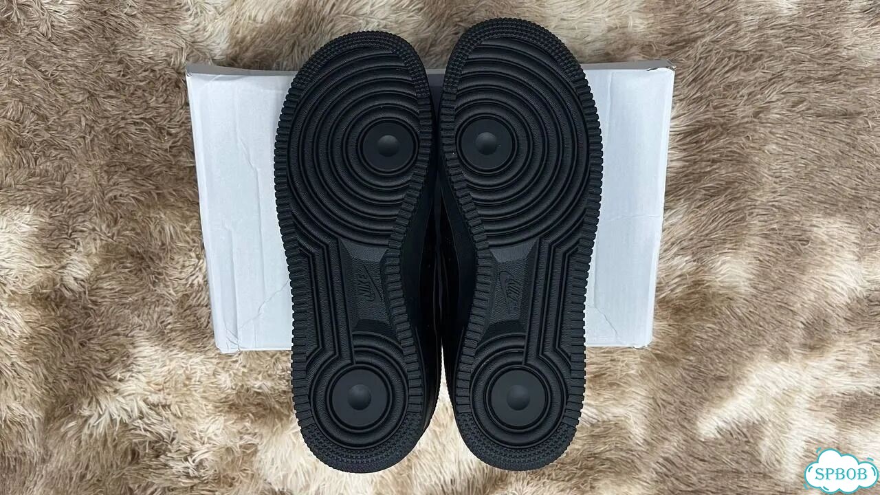 Nike Air force 1 low black Оригинал фото 5