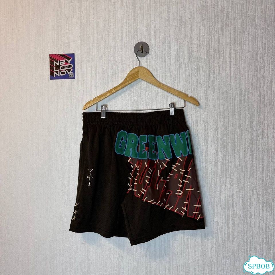 Шорты Cactus Jack Travis Scott x Mitchell & Ness фото 1