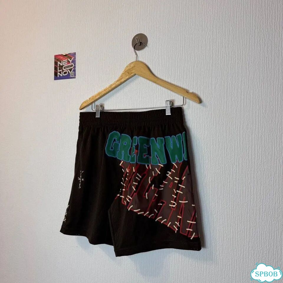Шорты Cactus Jack Travis Scott x Mitchell & Ness фото 2