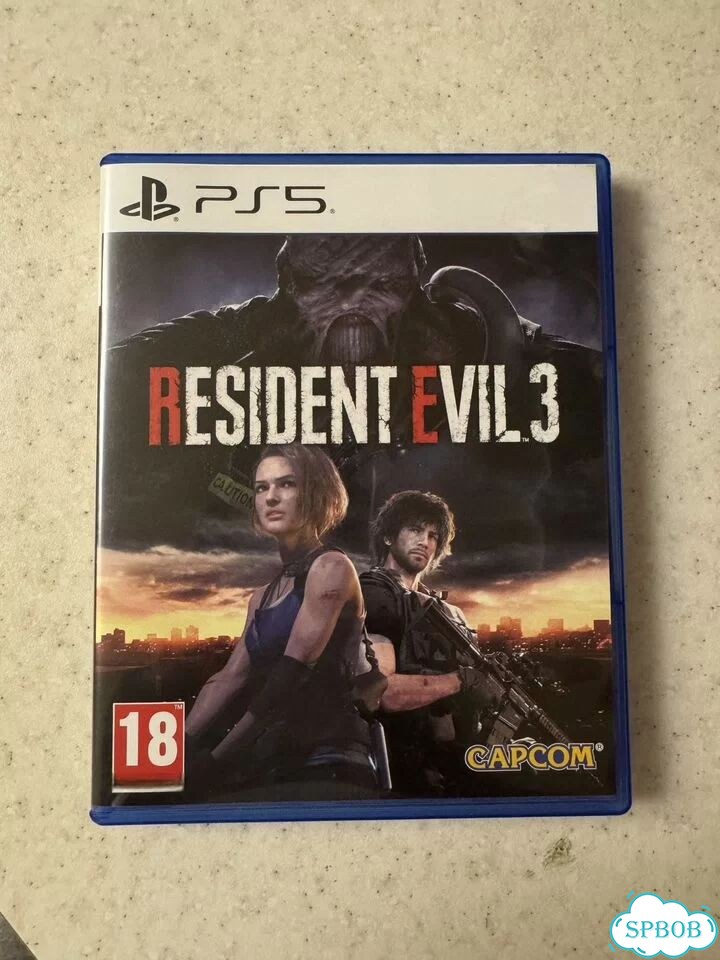 Resident evil 3 ps5 диск фото 1
