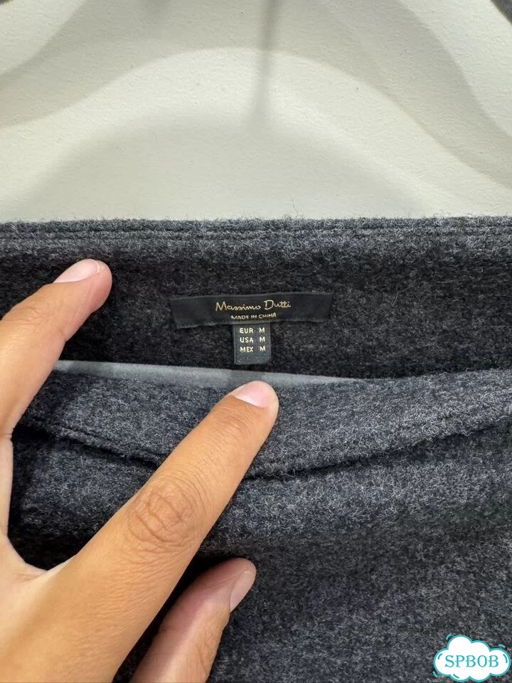 Massimo dutti юбка M шерсть фото 2
