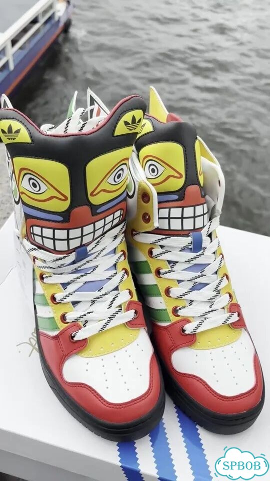 Кроссовки Jeremy Scott X Adidas Forum Wings Totem фото 1