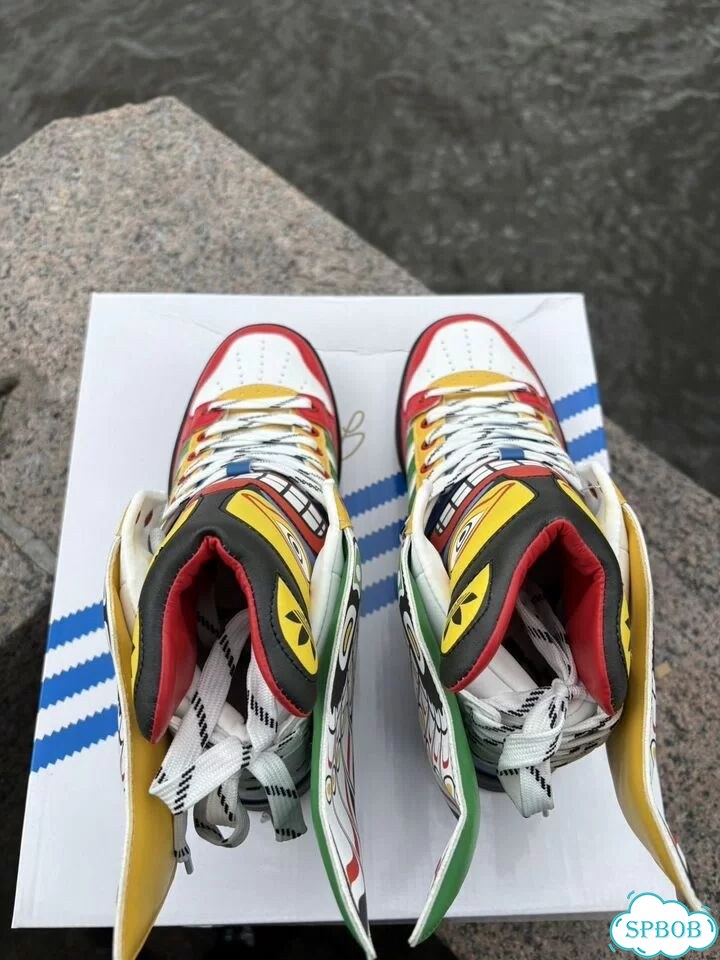 Кроссовки Jeremy Scott X Adidas Forum Wings Totem фото 8
