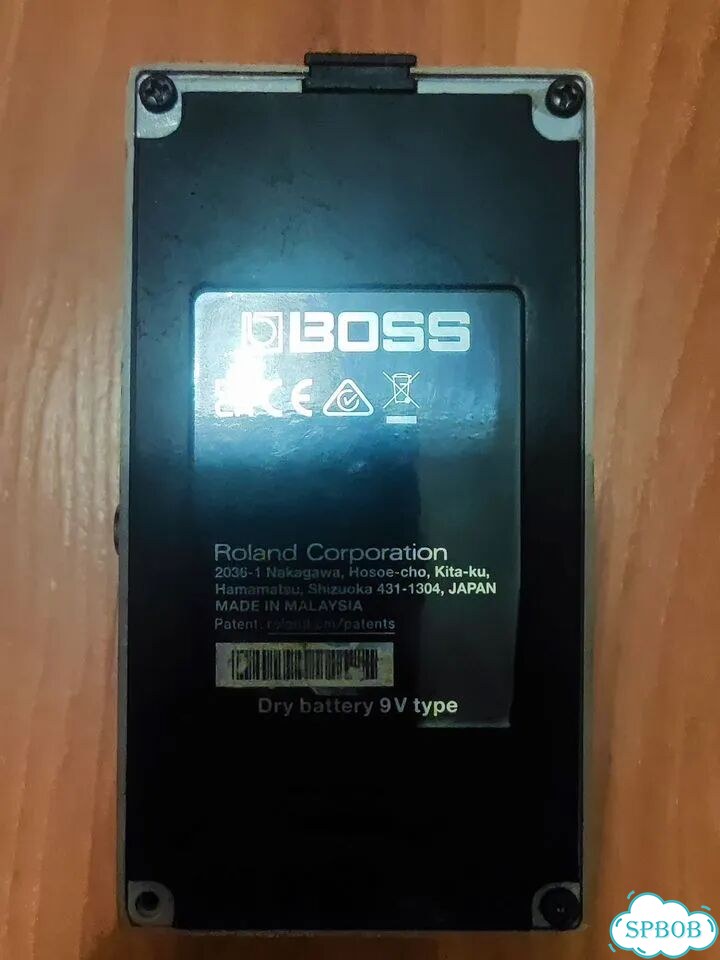 Boss ds 2 turbo distortion. оригинал фото 3