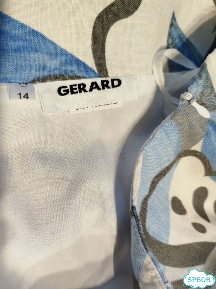 Юбка Gerard 14 (48) лен, хлопок фото 3