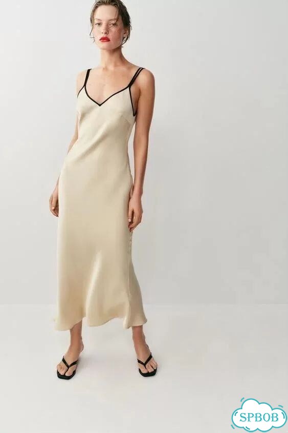 Атласное платье zara xs фото 3
