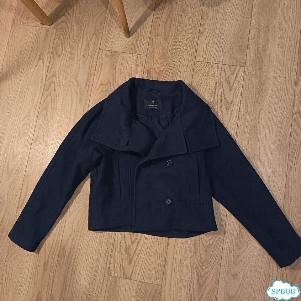 Пальто укороченное Stradivarius фото 2
