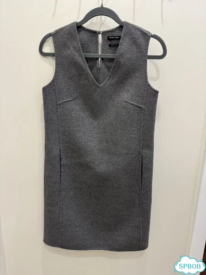 Massimo dutti платье S шерсть кашемир фото 1