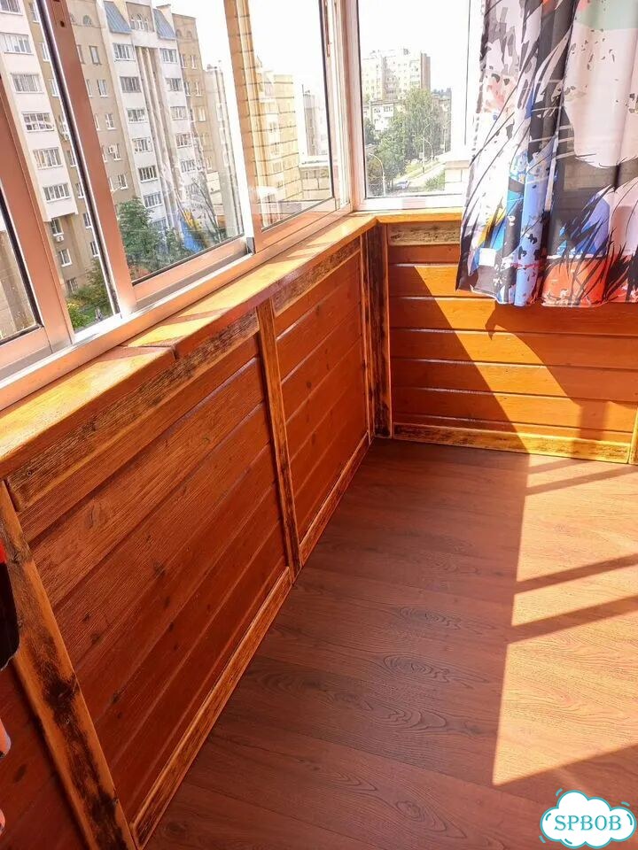 Отделка балконов и лоджий фото 3