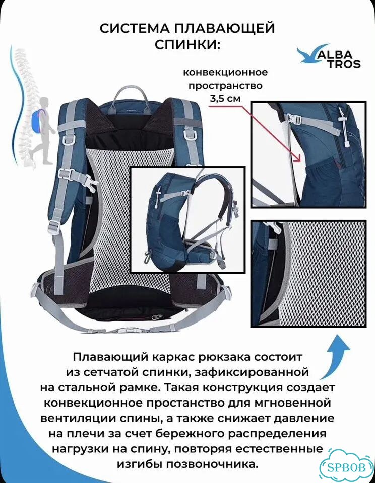 Рюкзак туристический Al One фото 3