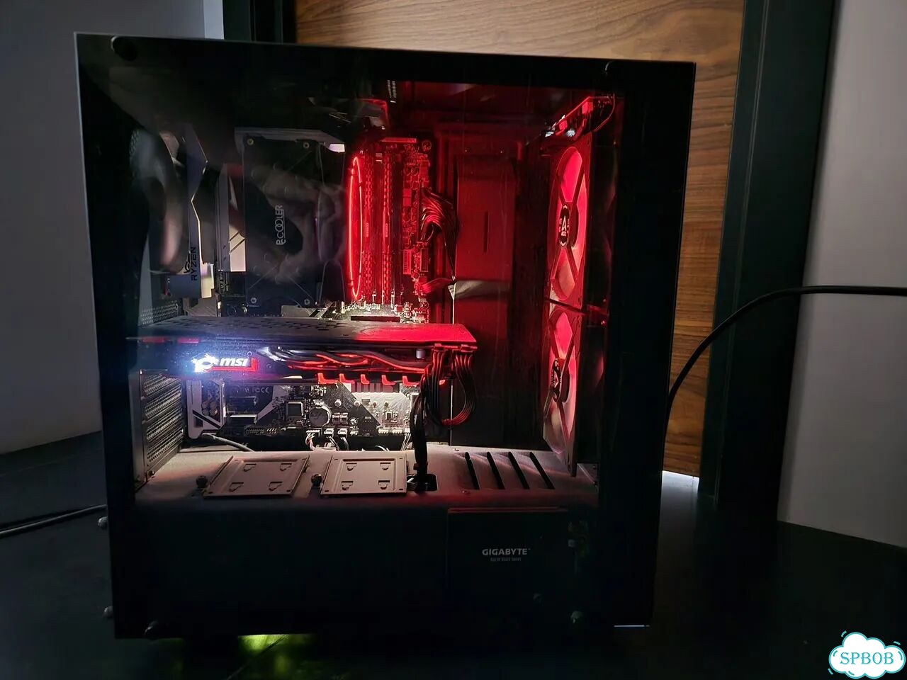 Игровой пк Ryzen 7 2700 + GTX 1070TI + ASRock X370 фото 1
