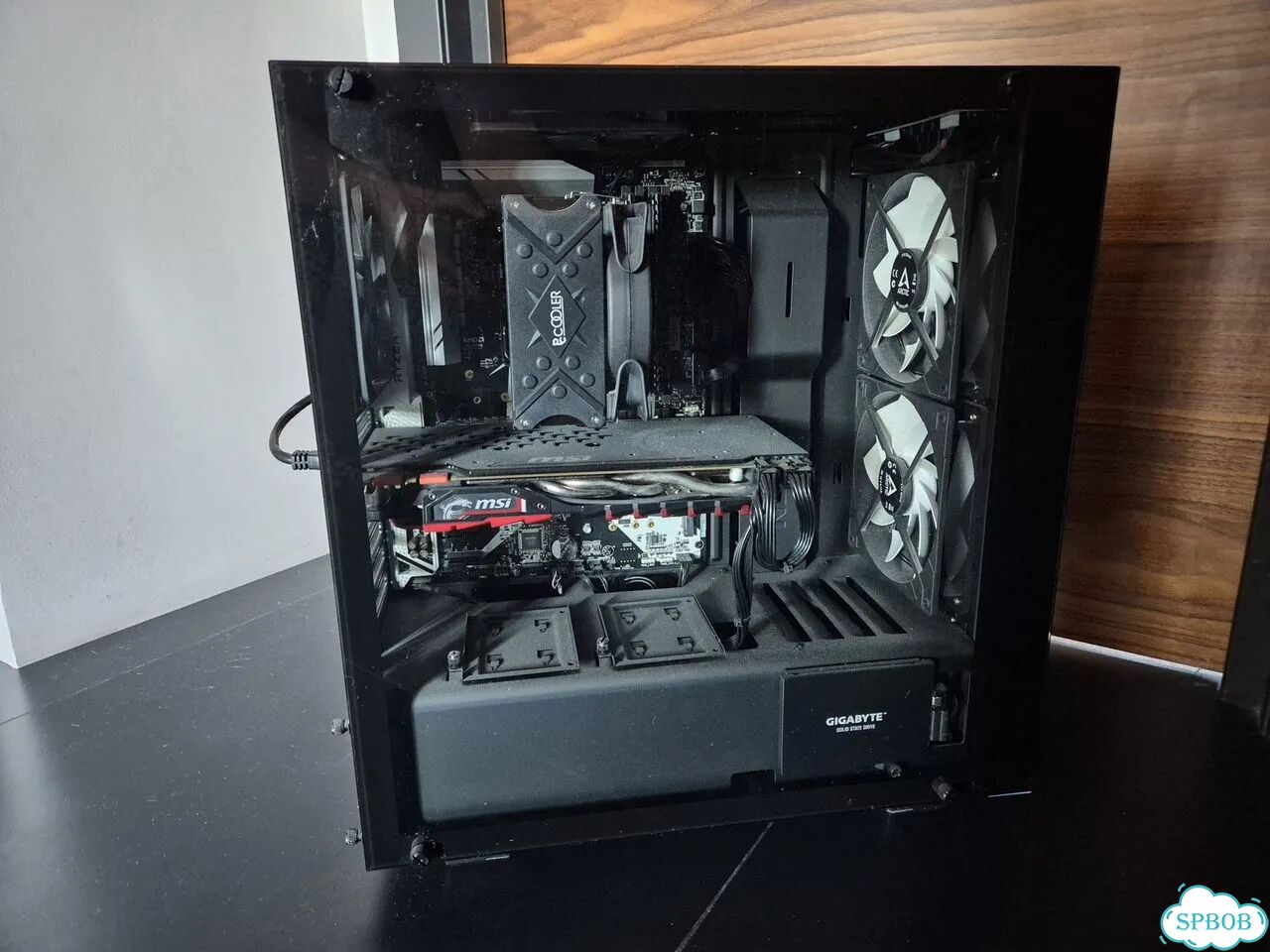 Игровой пк Ryzen 7 2700 + GTX 1070TI + ASRock X370 фото 2