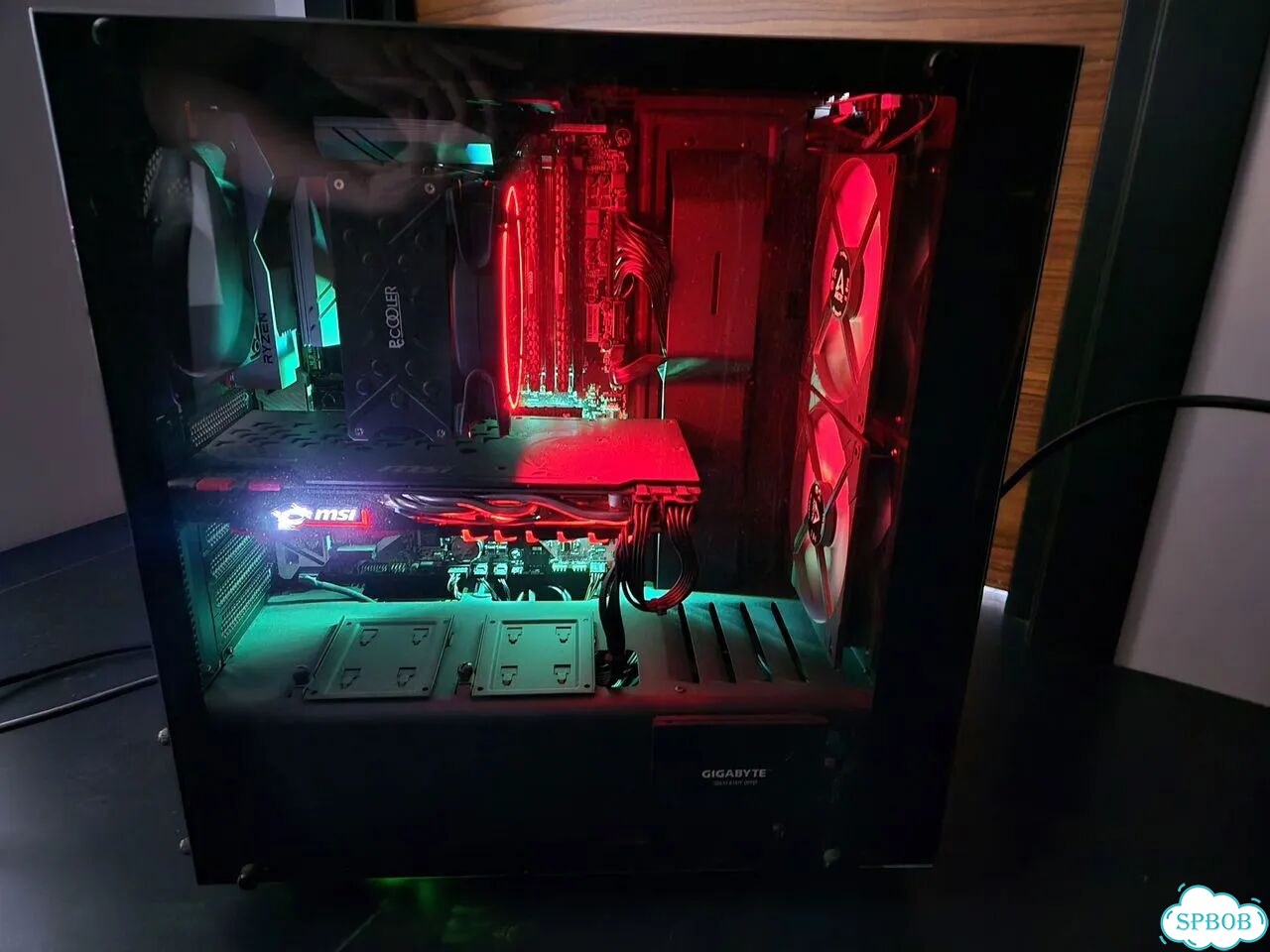 Игровой пк Ryzen 7 2700 + GTX 1070TI + ASRock X370 фото 8