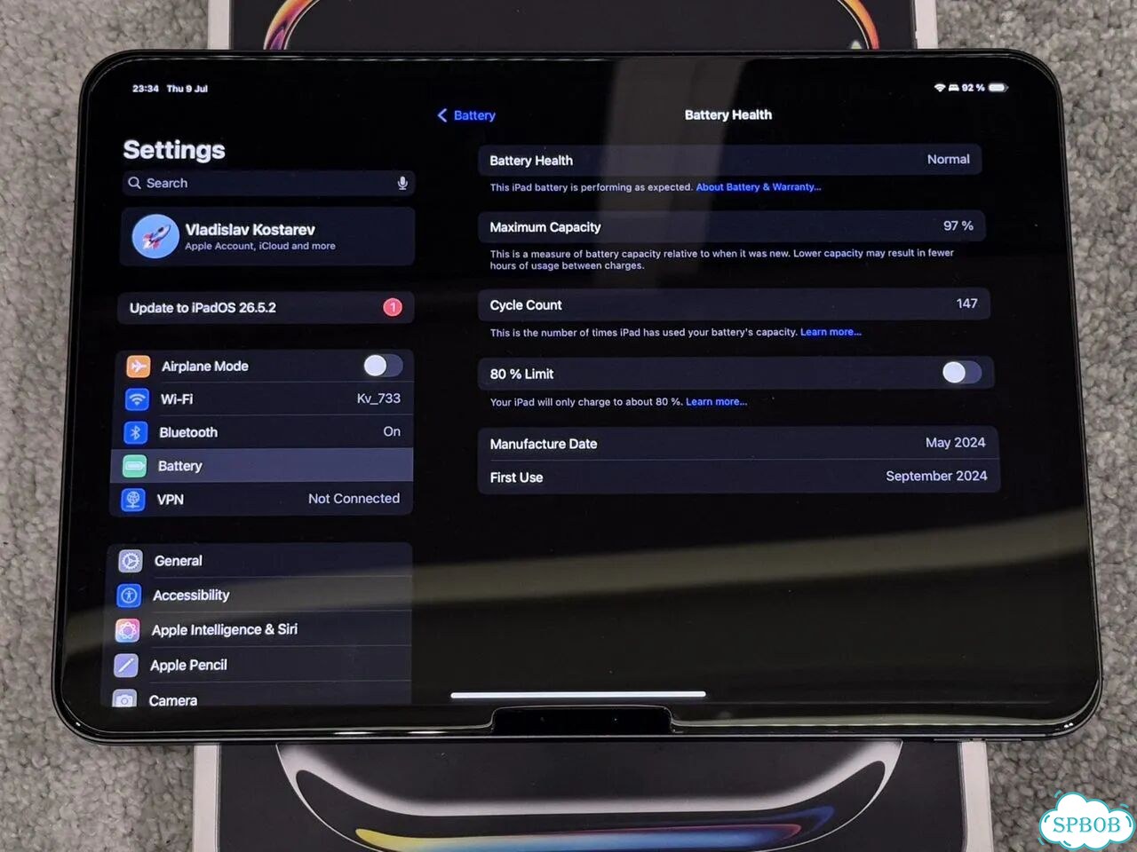 iPad Pro 11 M4 2024 256gb WiFi фото 8