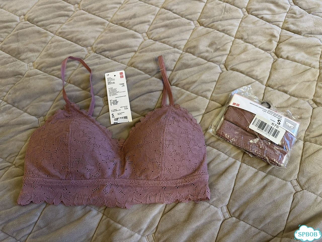 Новый комплект женского белья uniqlo S(42-44) фото 6