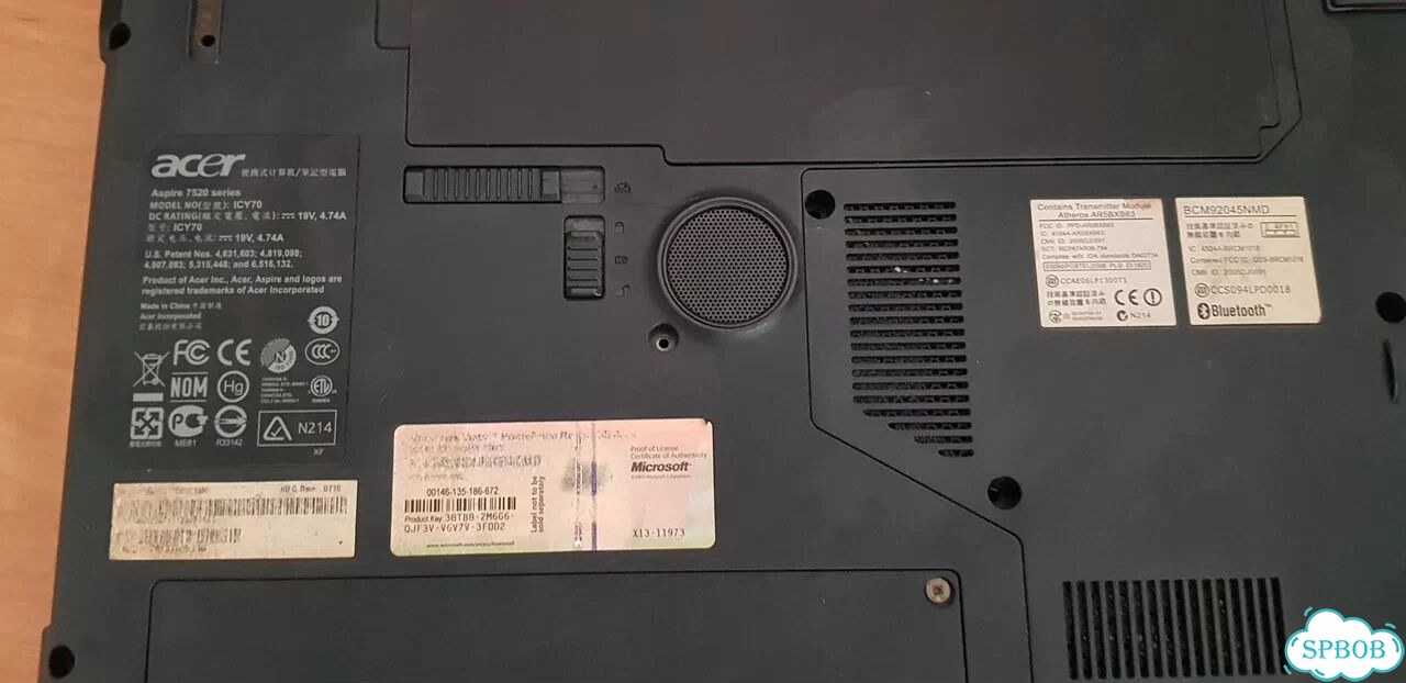 Ноутбок acer aspire 7520 фото 3