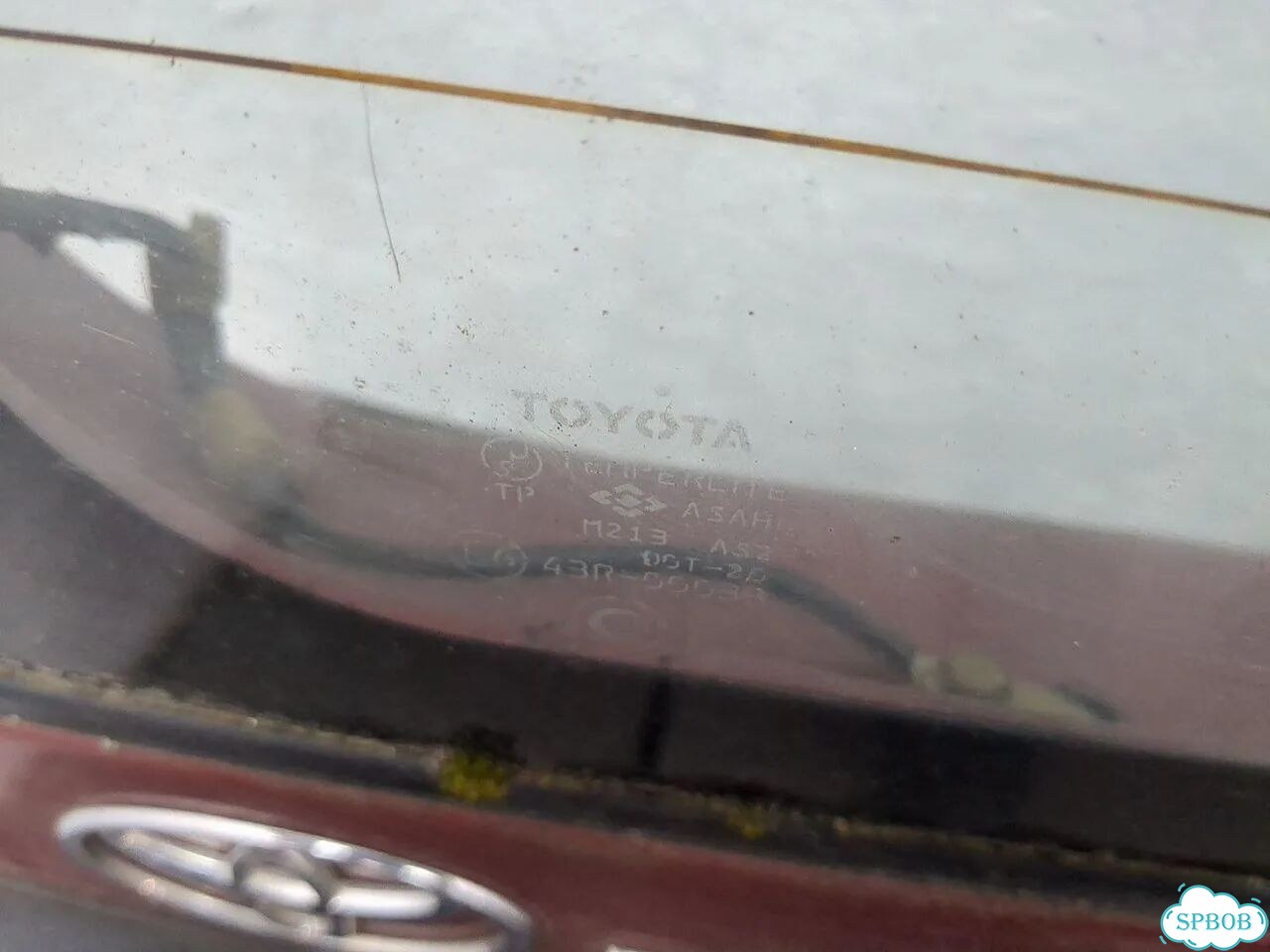 Крышка багажника Toyota Land Cruiser Prado (90) фото 7