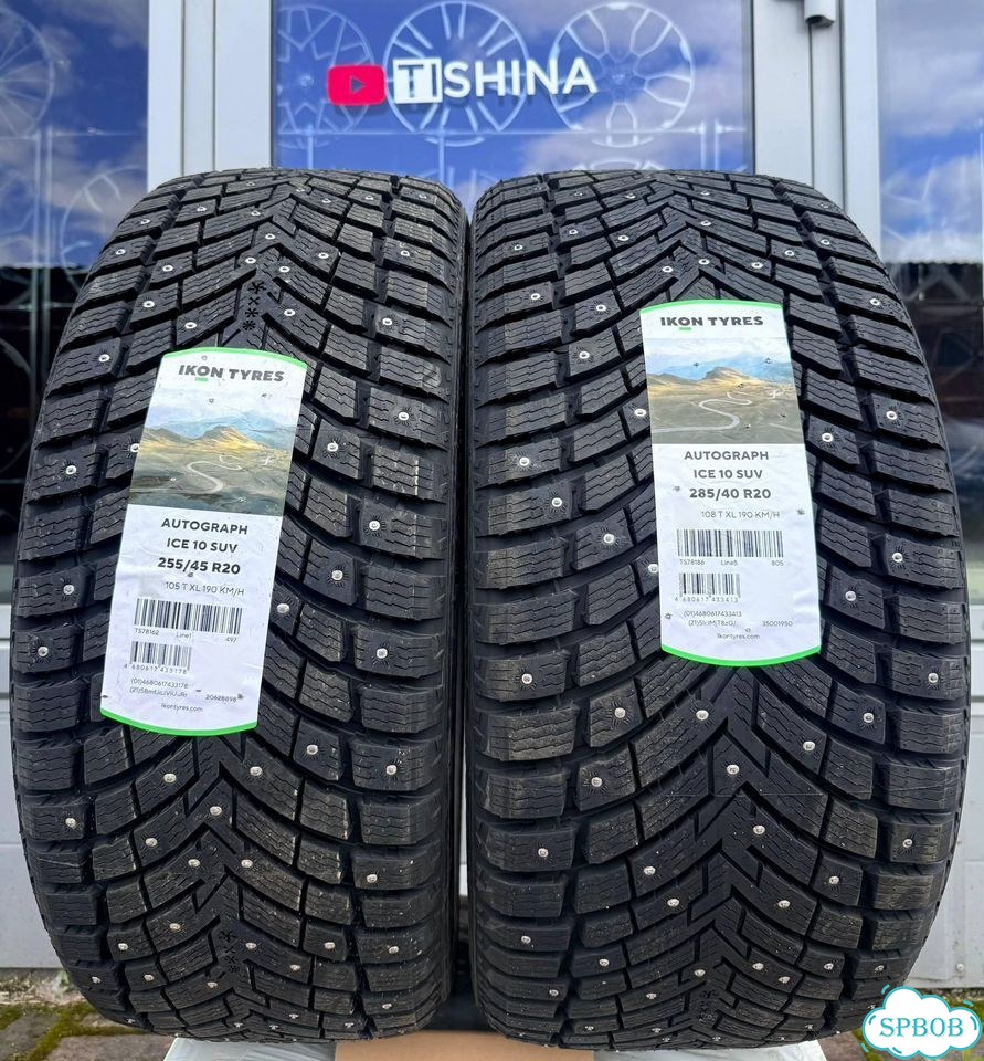 Ikon Tyres Autograph Ice 10 SUV 255/45 R20 и 285/40 R20 фото 1