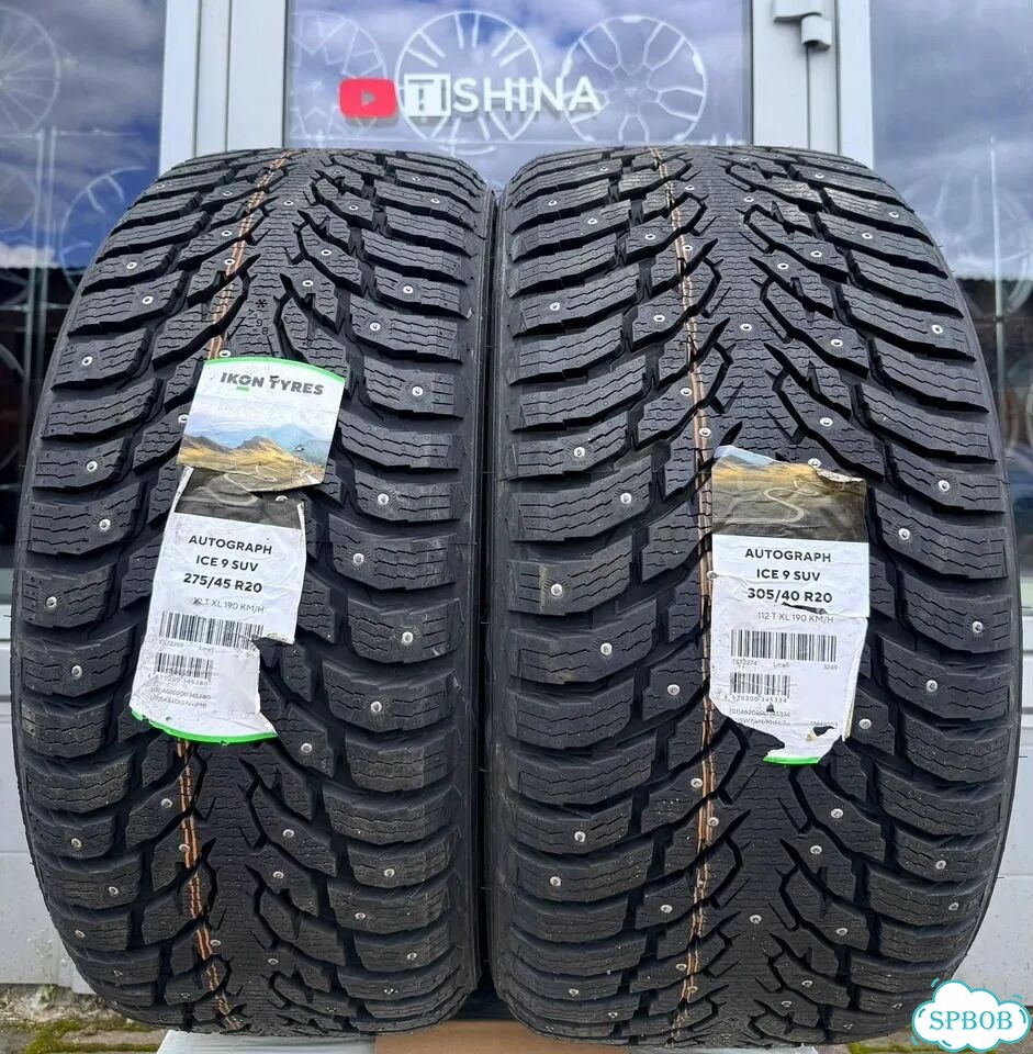 Ikon Tyres Autograph Ice 9 SUV 275/45 R20 и 305/40 R20 фото 1