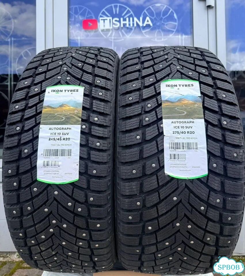 Ikon Tyres Autograph Ice 10 SUV 245/45 R20 и 275/40 R20 фото 1