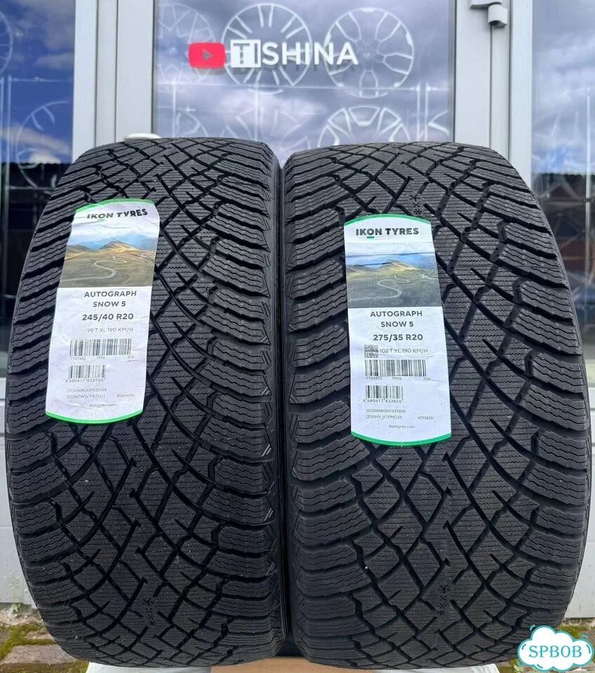 Ikon Tyres Autograph Snow 5 245/40 R20 и 275/35 R20 фото 1