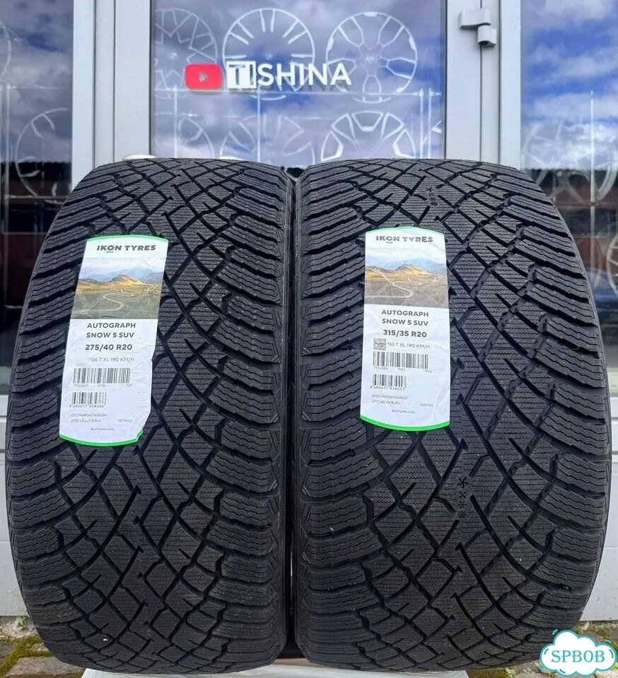 Ikon Tyres Autograph Snow 5 SUV 275/40 R20 и 315/35 R20 фото 1