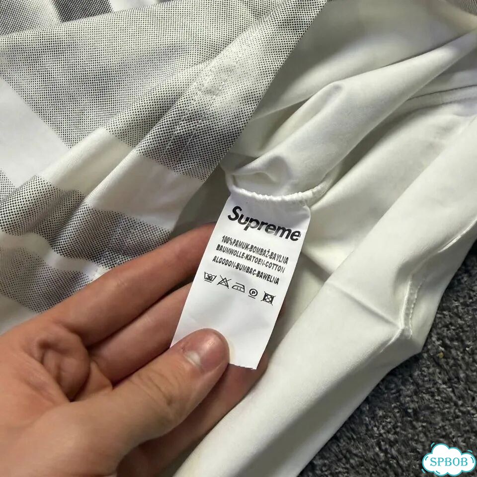 Футболка Supreme Blured Logo белая фото 7