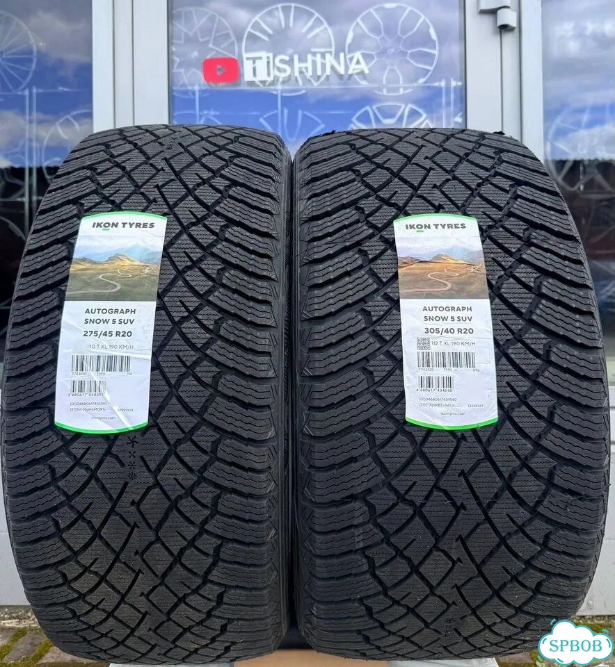 Ikon Tyres Autograph Snow 5 SUV 275/45 R20 и 305/40 R20 фото 1
