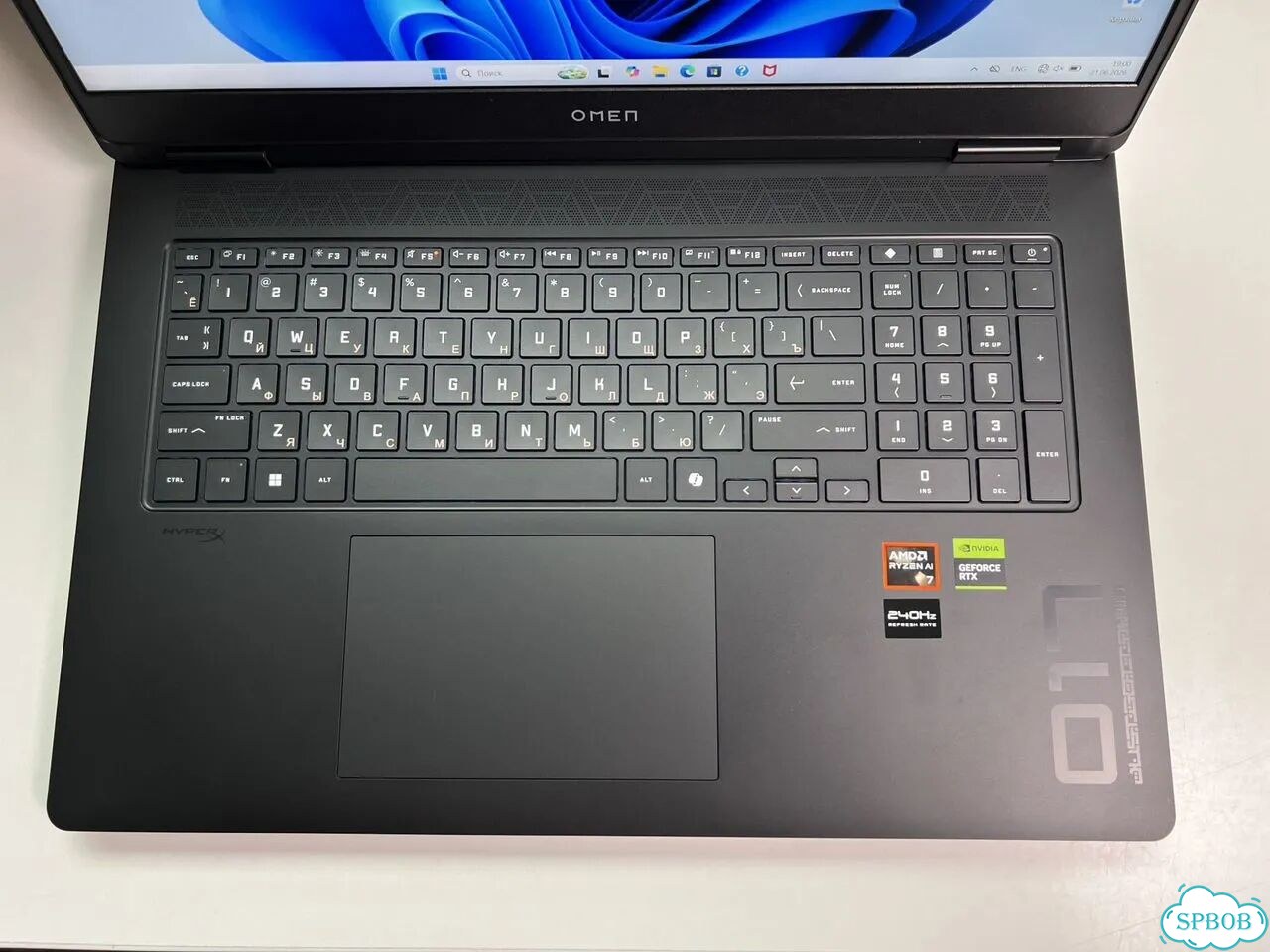 HP omen 17 AI 7 350, 5070 8gb, 32gb, 1tb new фото 8