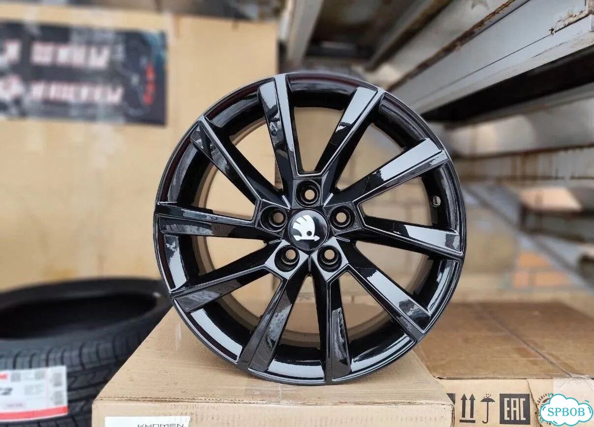 Литые диски Skoda 6×R16 5×100 фото 1
