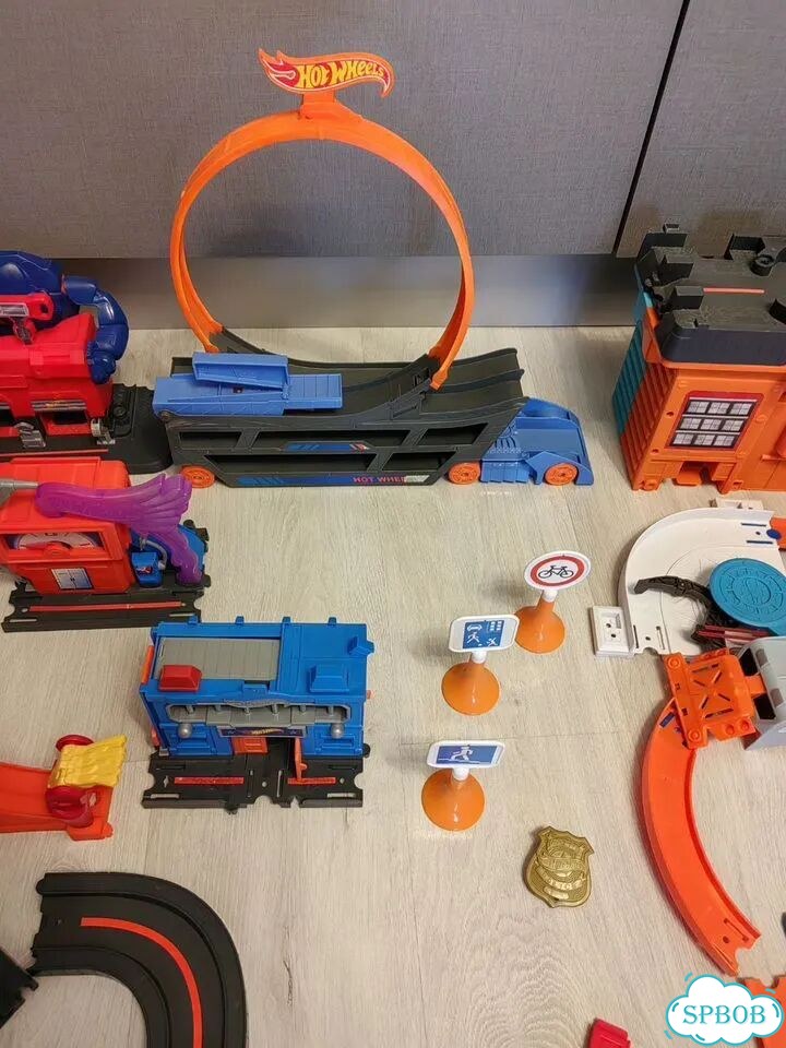 Игровой город hotwheels оригинал фото 4