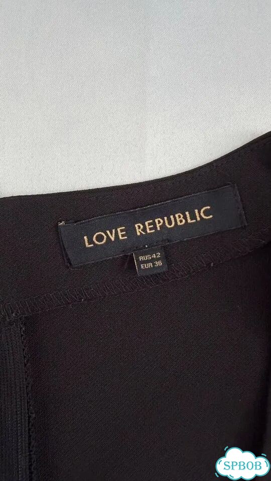 Платье Love republic 42 черное фото 7