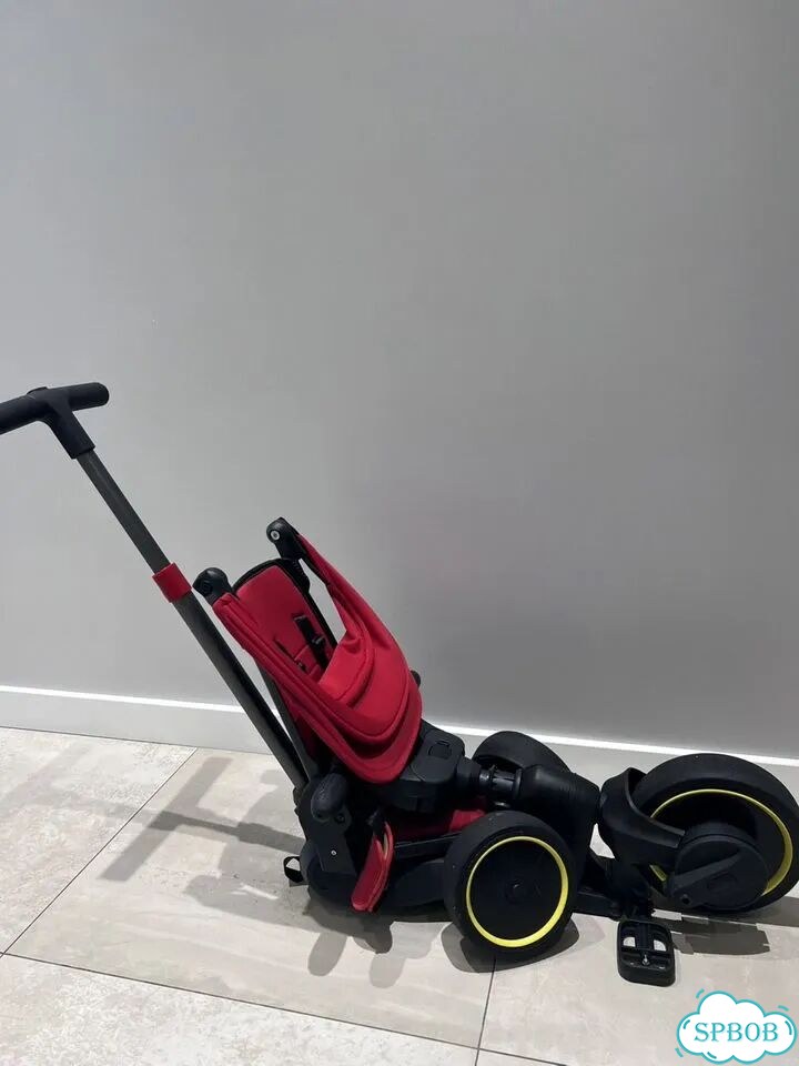 Детский складной трехколесный велосипед фото 2