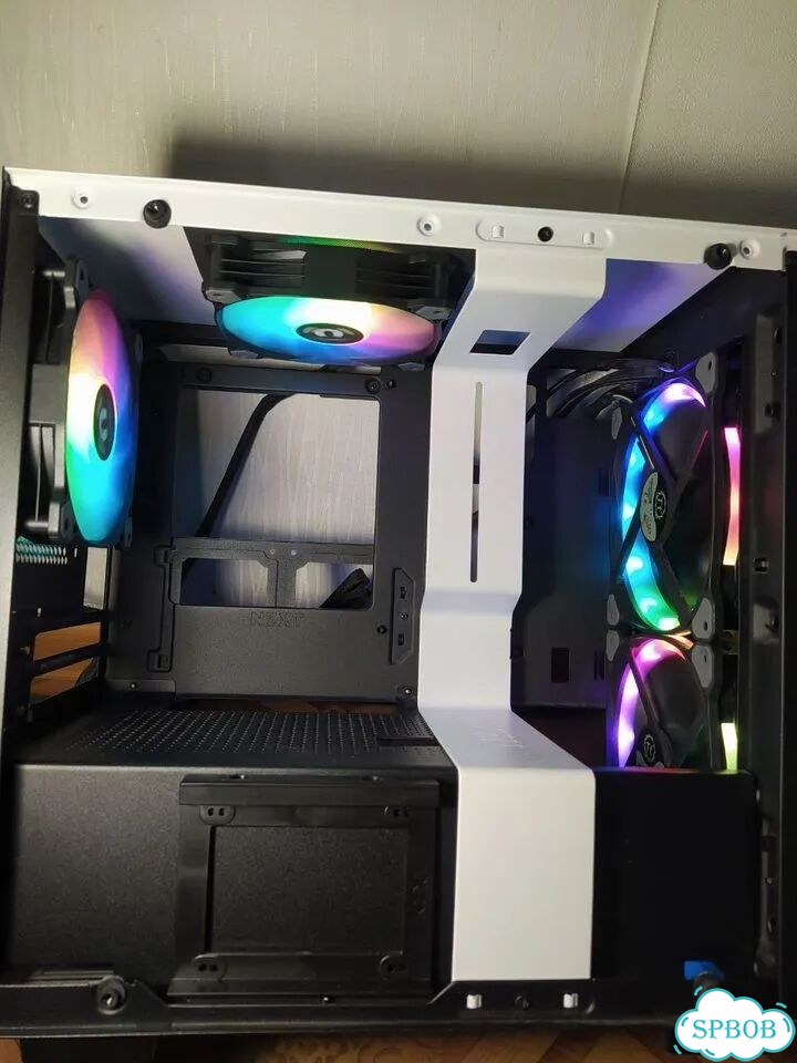 Корпус с вентиляторами nzxt h210i mini ITX фото 2