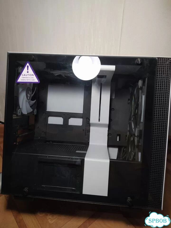 Корпус с вентиляторами nzxt h210i mini ITX фото 3