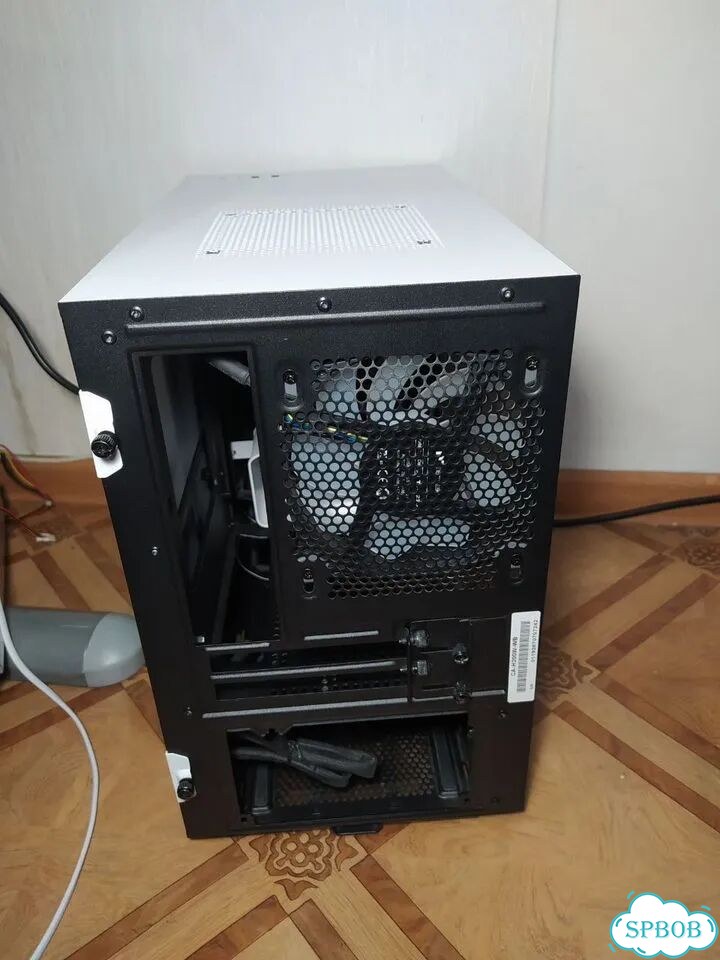 Корпус с вентиляторами nzxt h210i mini ITX фото 5