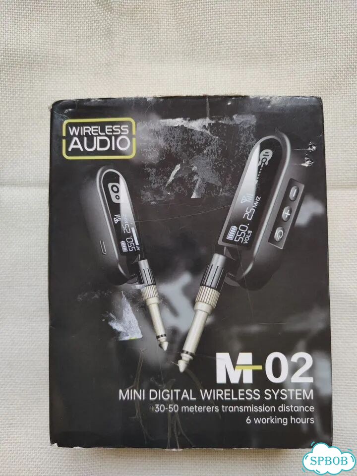 Беспроводная гитарная система UHF M-02 фото 1