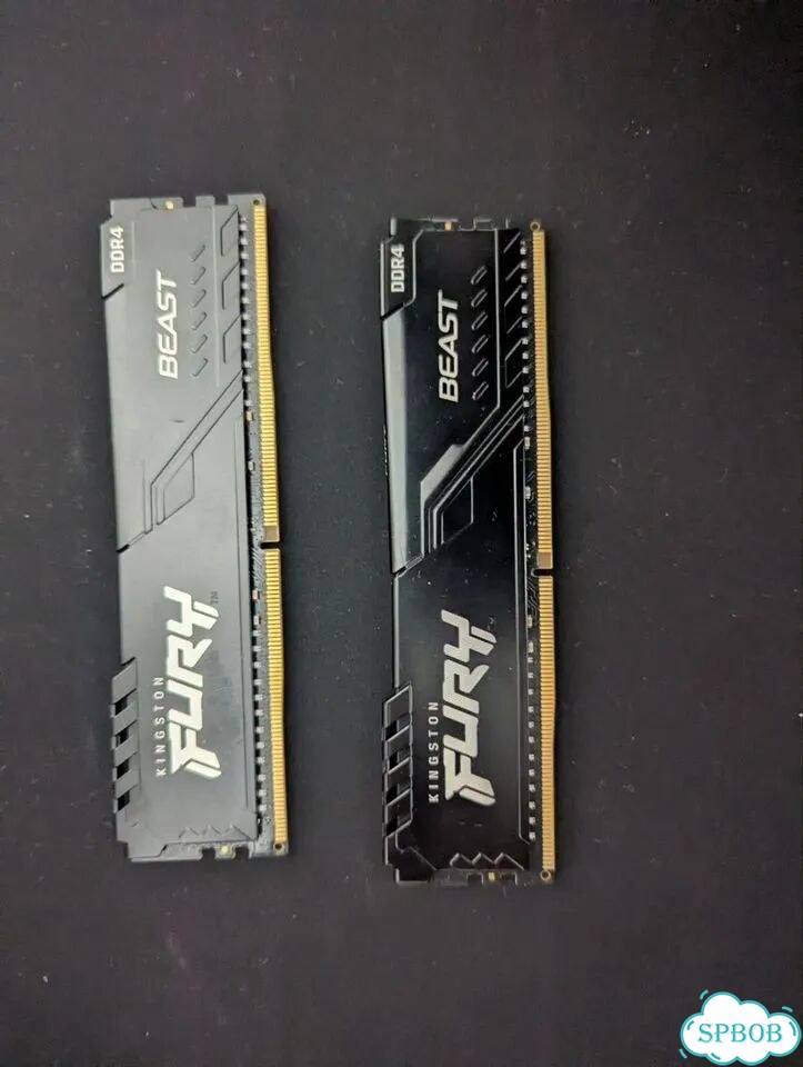 Озу CL16 Kingston fury Beast Black 32 гб фото 2