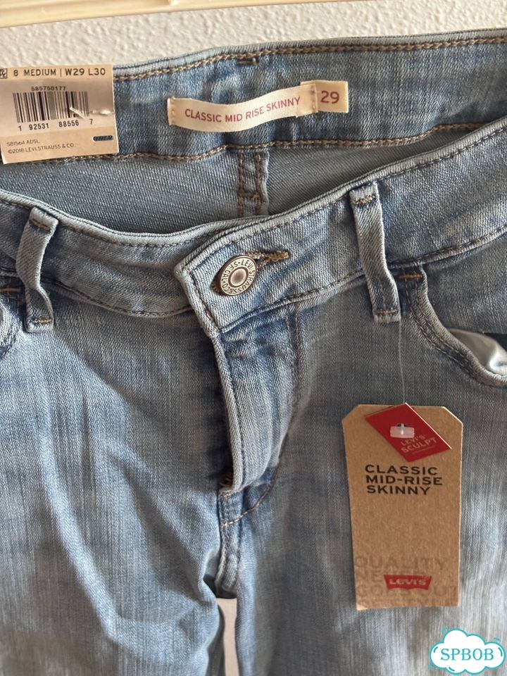 Джинсы оригинал levis новые фото 4
