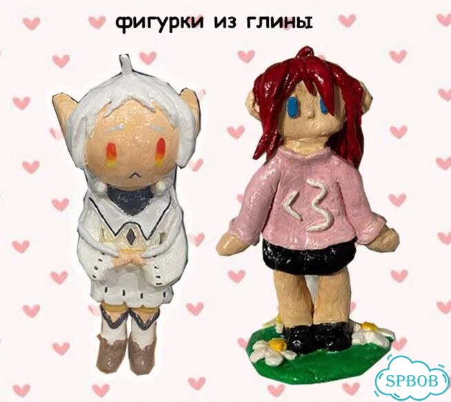 Фигурка / брелок из глины фото 1