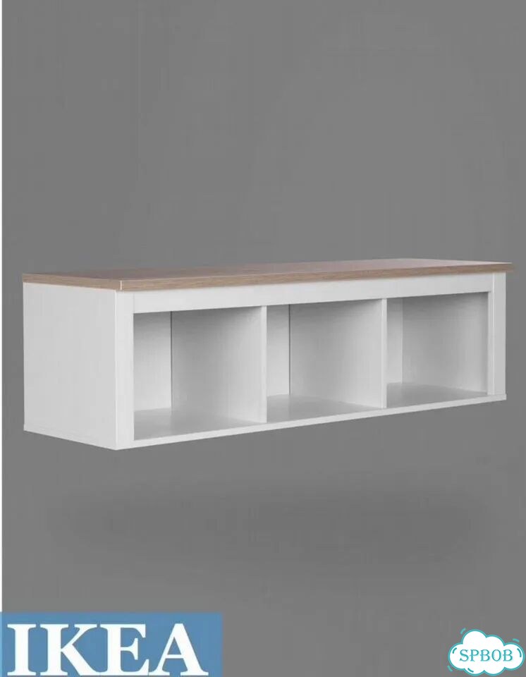 Полка навесная IKEA 131/41/38 фото 4